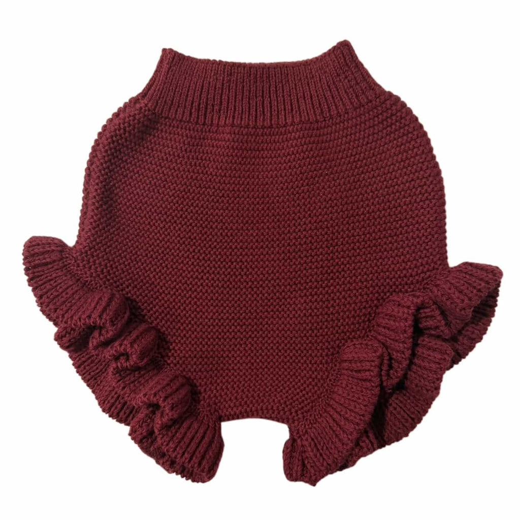 Culote liso bebé Burdeos
