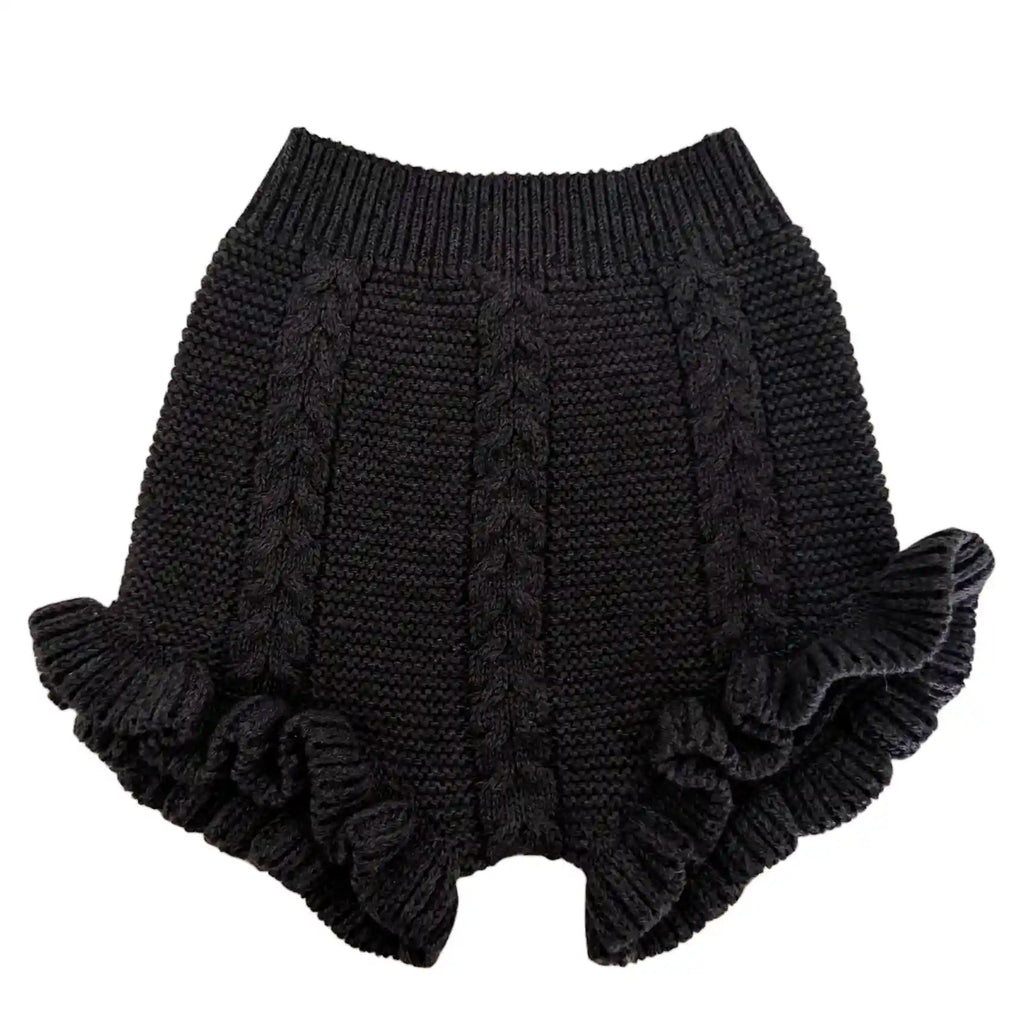 Culote punto trenzado Antracita