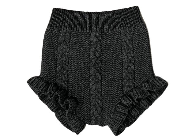 Culote punto trenzado Antracita