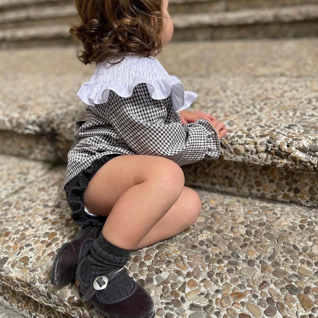 Culote punto trenzado Antracita
