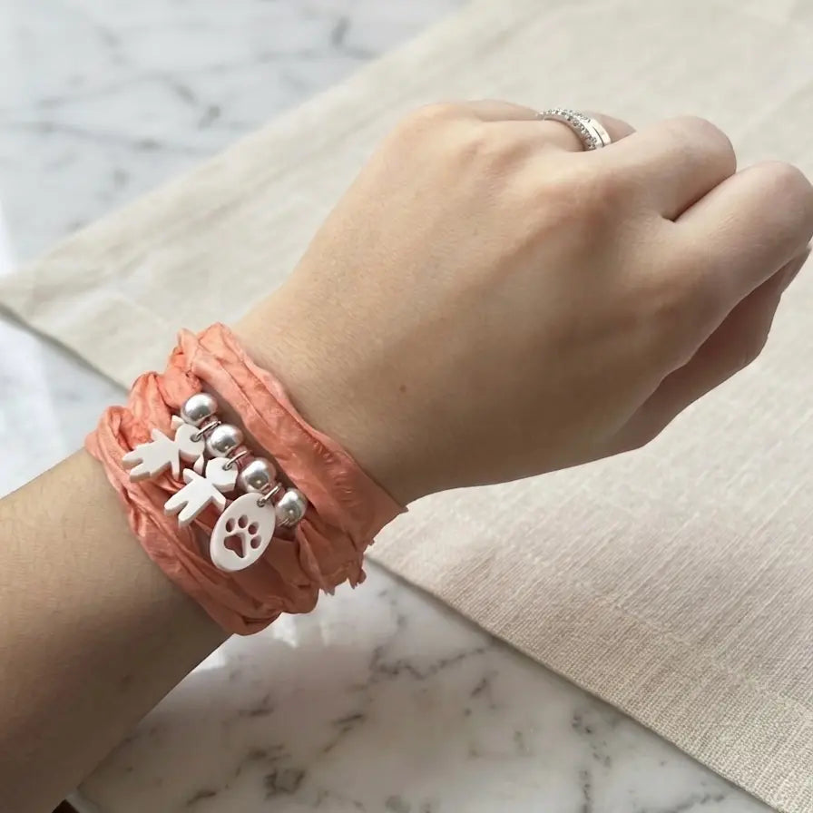 Pulsera seda Family