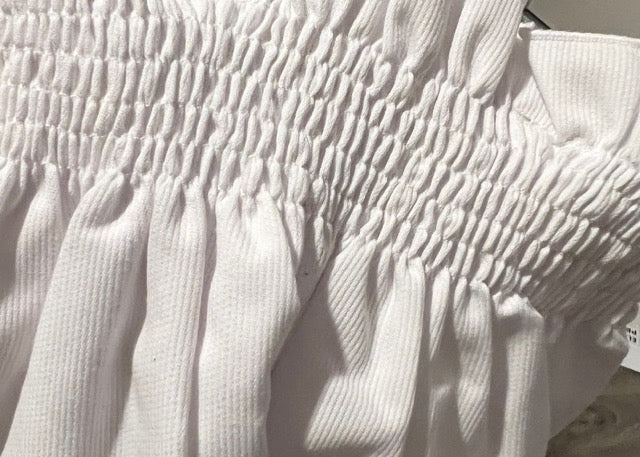 Ranita tirantes Canutillo Blanca