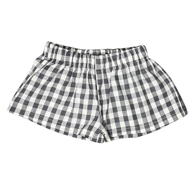 Pantalón corto Vichy Gris