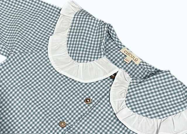 Camisa Vichy Verde antiguo