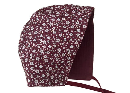 Capota reversible Flor Burdeos