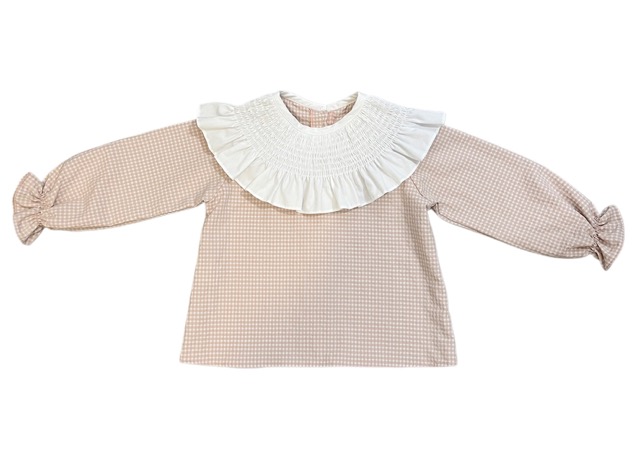 Camisa Vichy Rosa Engomada